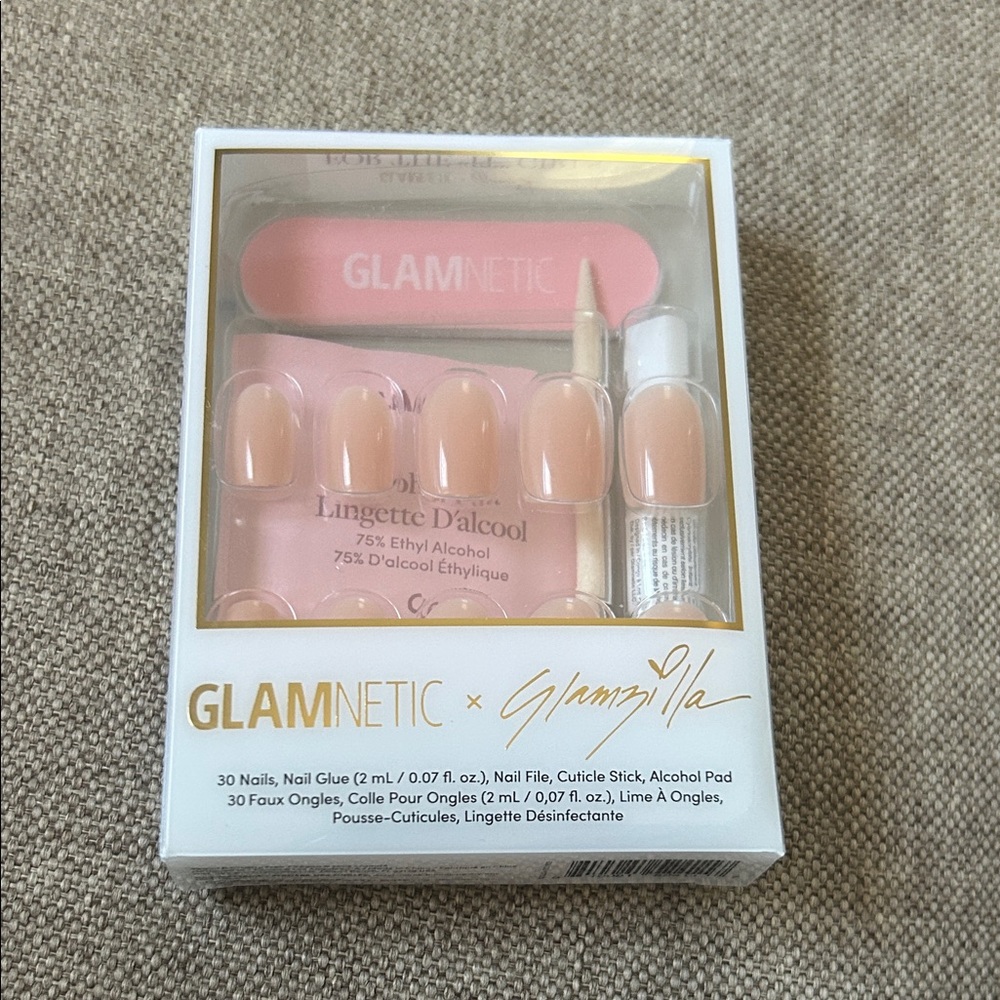 Glamnetic x Glamzilla Nude Press-On Nails Set